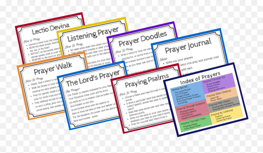 Pray Deep Prayer Cards - Prayer Emoji,Prayer For Release Of Emotions