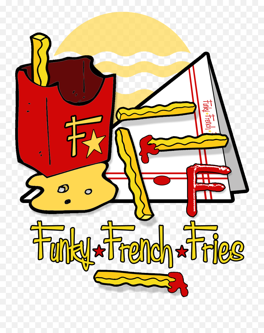 Funky French Fries Clipart - Fiction Emoji,Flag Fish Fries Emoji