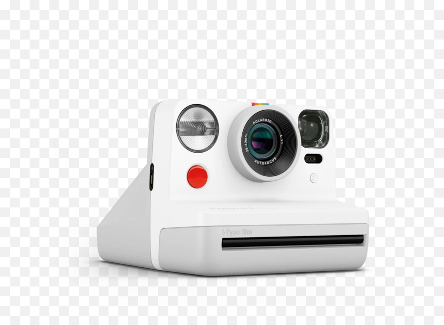 Polaroid Now I - Type Instant Camera In 2020 Instant Camera Polaroid Now White Emoji,Instax Film Emoji