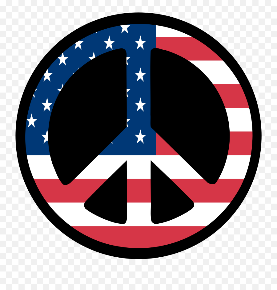 Free Peace Sign Clip Art Download Free Clip Art Free Clip - Peace Sign American Flag Emoji,Peace Sign Emoji