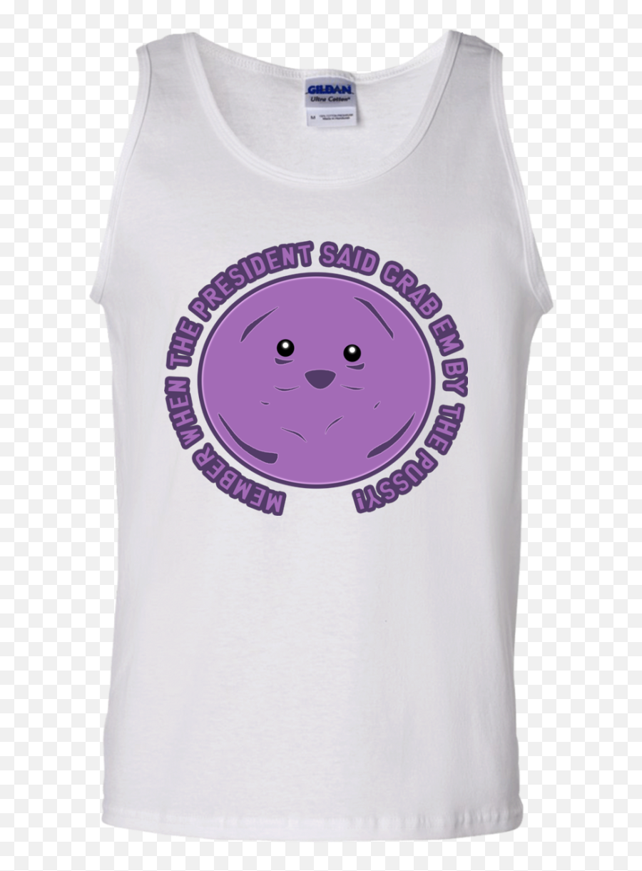 Pussy Member Berries Tank Top - Sleeveless Emoji,Emoticons Presiden