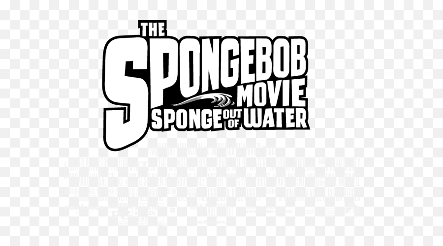 Spongebob Movie Out Of Water Credits Film - Iposters Spongebob Movie Sponge Out Of Water Emoji,Sponge Bob Emojis