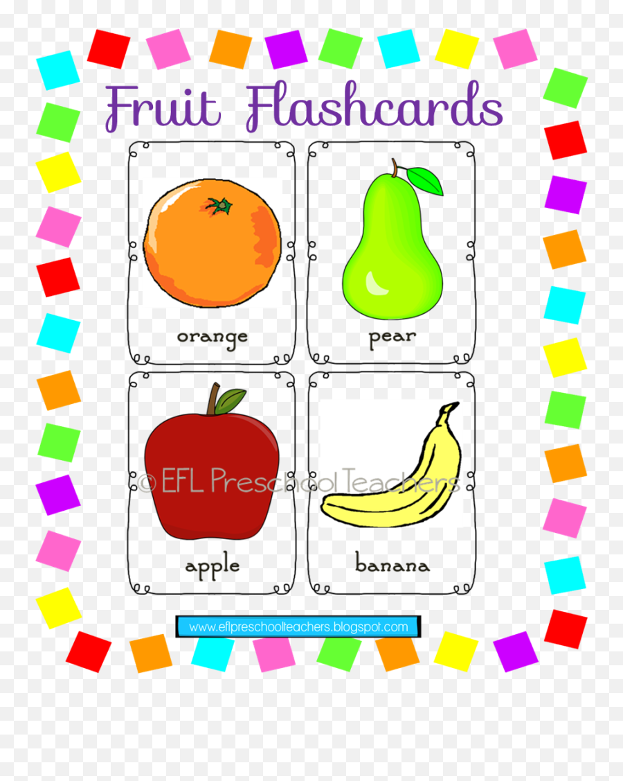 Eslefl Preschool Teachers January 2016 - Apple Banana Orange Pear Activity Emoji,Nasty Bananas And Pears Emoticons