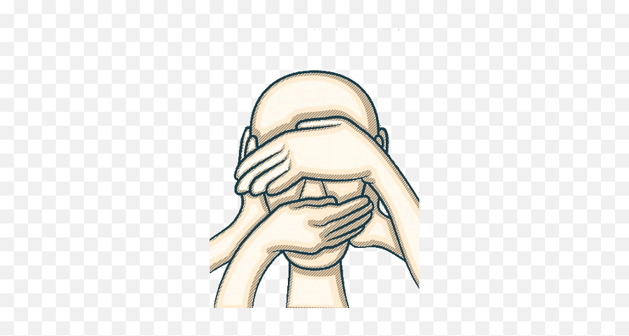 Helping A Person That Is In Denial - Art See Hear Speak No Evil Emoji,Emotions Drawing Tired Exxagerate