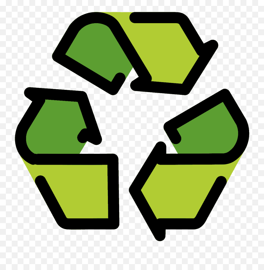 Recycling Symbol Emoji Clipart Free Download Transparent - Vintage Recycle Symbol,Symbol Emoji