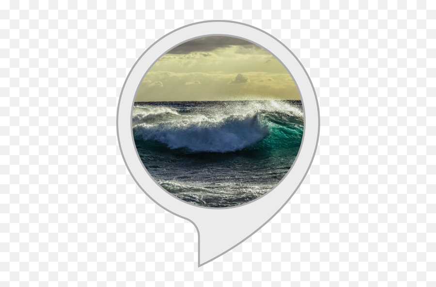 Amazoncom The Best Ocean Sounds Alexa Skills - Recreation Emoji,Turn Sign And Waves Emoji