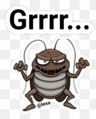 Sticker Maker - Insecto Cockroach Profile Emoji,Bns Emojis Grrr