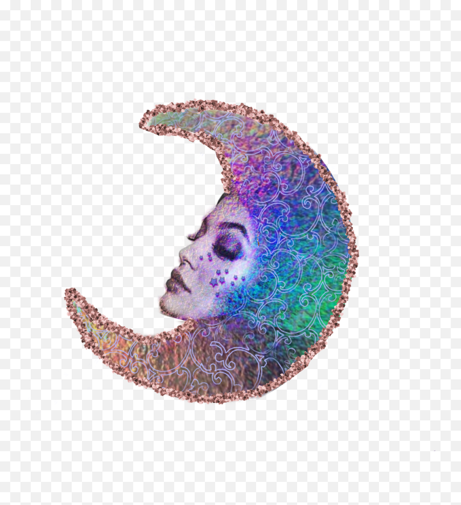 Moon Crescent Crescentmoon Sticker By Art Creations - Dot Emoji,Goodnight Emoji Art