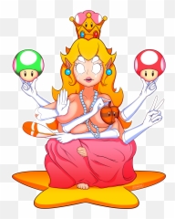 Ascended Princess Peach Emoji,Peach Game Fighting With Emotions