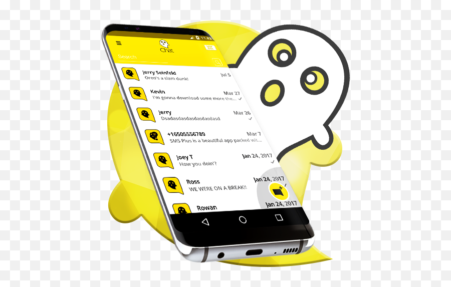 Yellow Messenger 2019 Sms Apk 59 - Download Apk Latest Version Emoji,Emojis De Messenger 2019