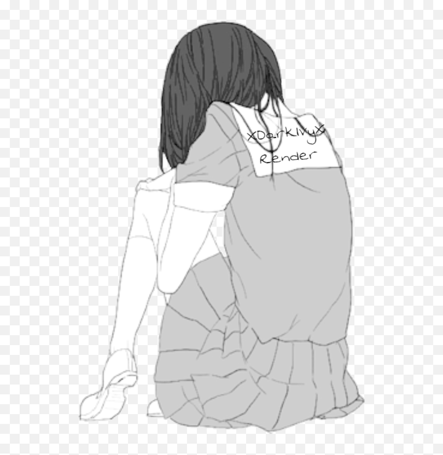 Broken Heart Sad Girl Pics Emoji,Anime Sadness Emotion