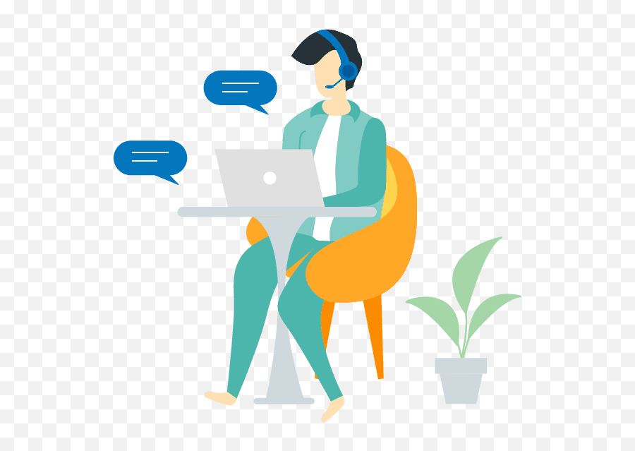 Business Text Messaging Service - Business Sms Simpletexting Cartoon Person Texting Png Emoji,Computer Emojis Text
