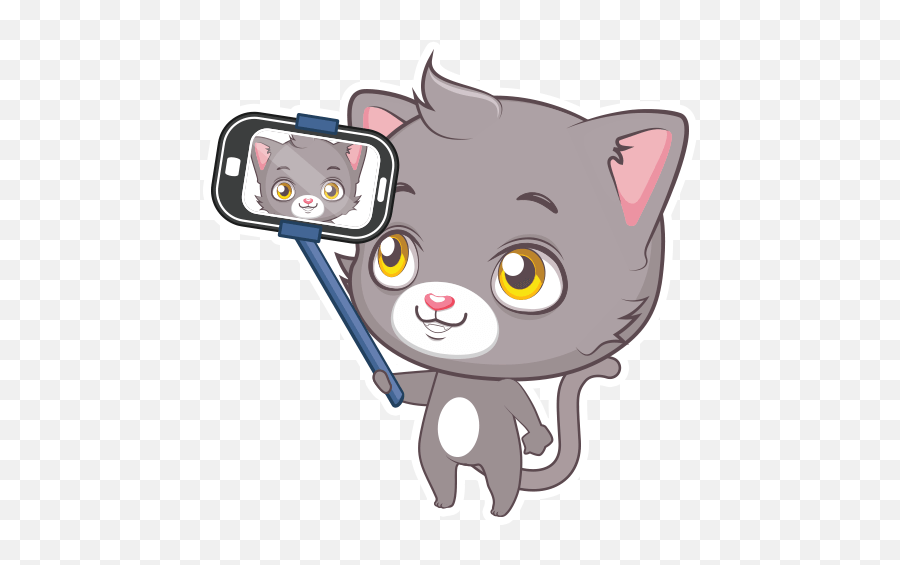Selfie By Marcossoft - Sticker Maker For Whatsapp Emoji,Cute Girl Selfie Emojis