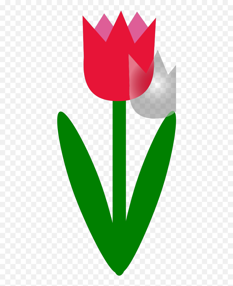 Simple Cartoon Tulip Png Svg Clip Art For Web - Download Emoji,Tulip Emoji