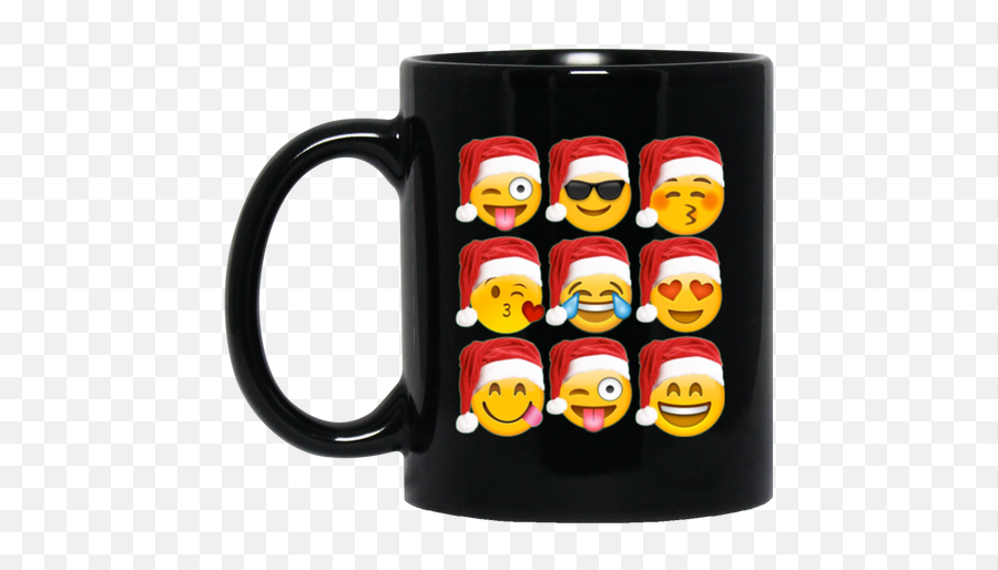 Fortuitous Emoji Christmas T Shirt Heart Eyes Kiss Laughing,Laughing Heart Emoji