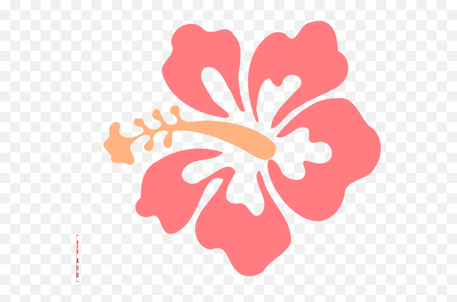 Suggestions Images Of Coral Clip Art - Hawaiian Hibiscus Clip Art Emoji,Coral Emoji