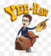 Health Status Update - Fictional Character Emoji,Yeehaw Emoji