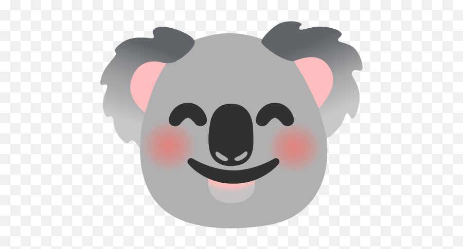 Koala Emoji,Messenger Bear Emoji
