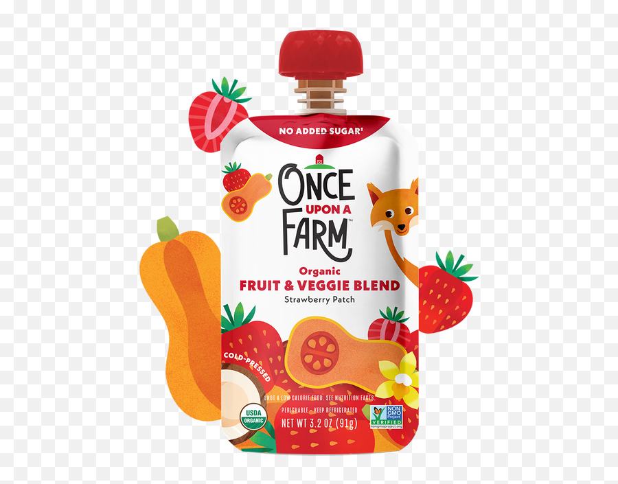 Farmeru0027s Finest Variety Pack U2013 Once Upon A Farm Emoji,Strawberry Emoji Family