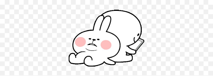 Spoiled Rabbit Gif - Yahoo Image Search Results Emoji Spoiled Rabbit Line Sticker Gif,Teehee Emoji