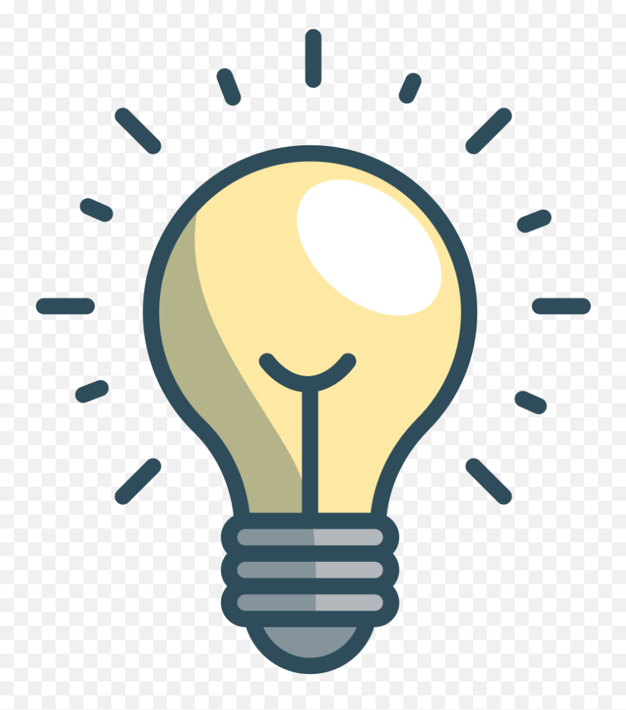 Android Light Bulb Icon File - Transparent Icon Of A Light Bulb Png Emoji,Light Bulb Camera Action Emoji