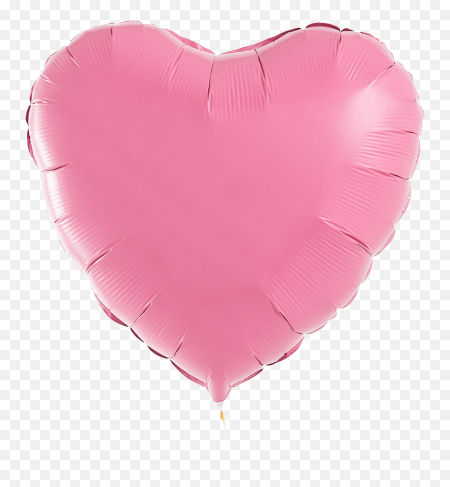5inches Pink Heart Shape Foil Balloon - Pink Heart Shape Foil Balloons Emoji,Pink Heart Emoji Balloons