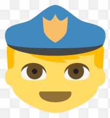 Fileemojione 1f46esvg - Wikipedia Png Police Emoji Face,Emoji Wikipedia