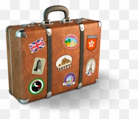 Travel Sticker - Suitcase Emoji,Briefcase Letter Emoji