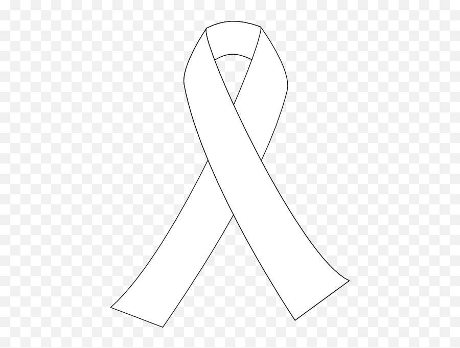 Breast Cancer Symbol Clip Art - Awareness White Ribbon Png Emoji,Breast Cancer Emoji Copy And Paste