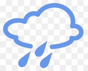 Free Raindrop Rain Illustrations - Weather Forecast Symbols Png Emoji,Raindrop Emoticon