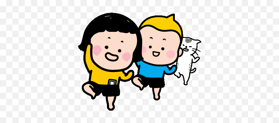 Mimi - Girl And Boy Gif Animated Emoji,Mimi Emoji