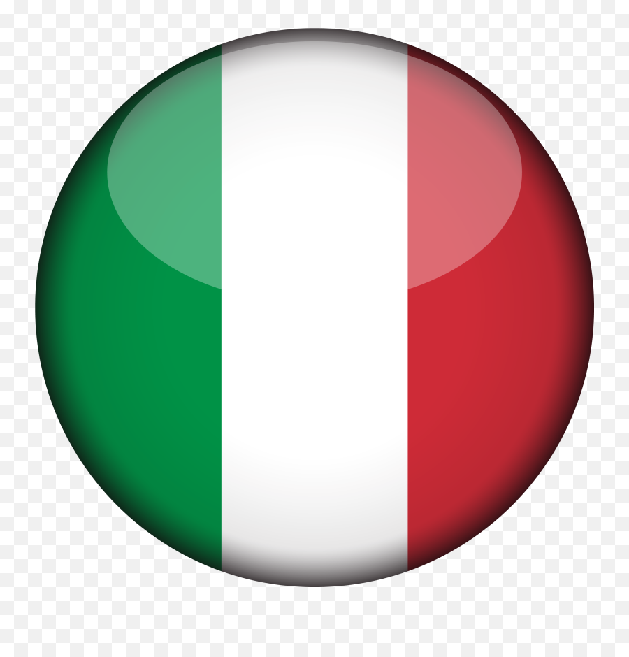 Italy Flag Circle Png Clipart - Flag Emoji,Italian Flag Emoji