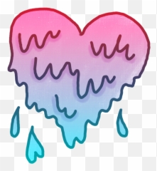The Most Edited - Melting Heart Png Emoji,Heary Emojis
