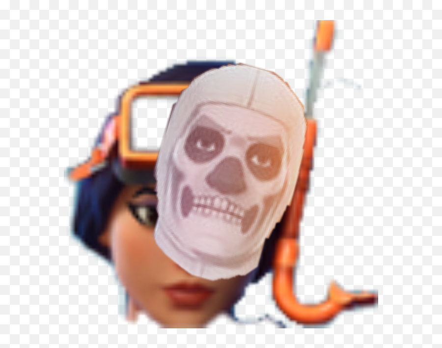 Skull Trooper And Sticker - Fictional Character Emoji,Skull Trooper Emoji