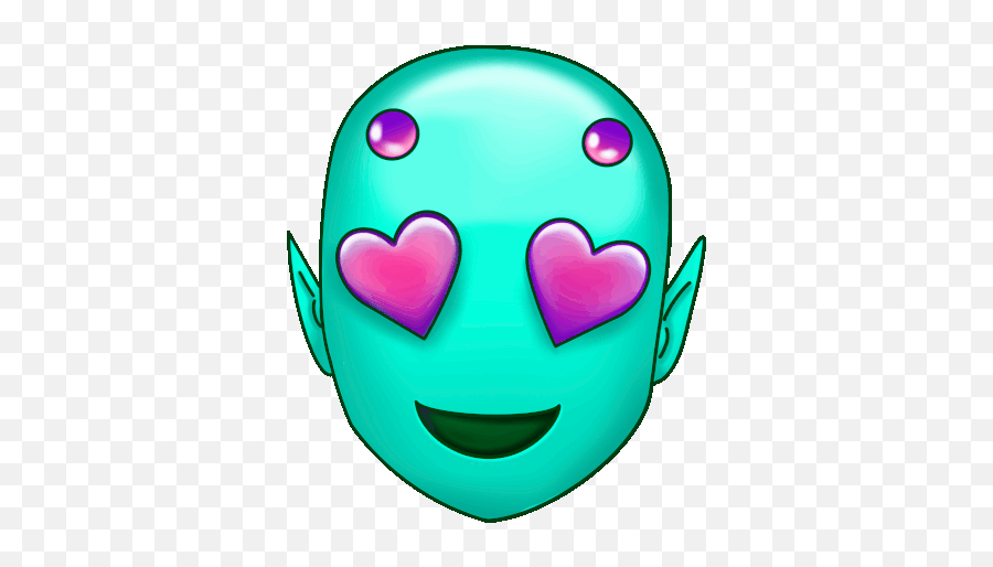 Heart Eyes In Love Gif - Happy Emoji,Inlove Emoticon Facebook