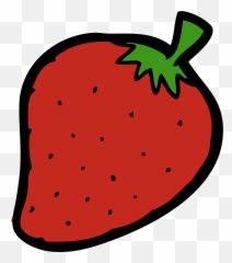 Clipart Strawberry - Clipartix Clipart Strawberry Emoji,Emoji That Is A Strawberry