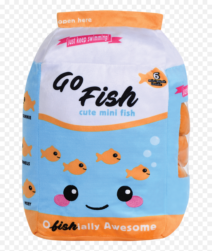 Go Fish Fleece Pillow - Happy Emoji,Spyglass And Fish Emoji