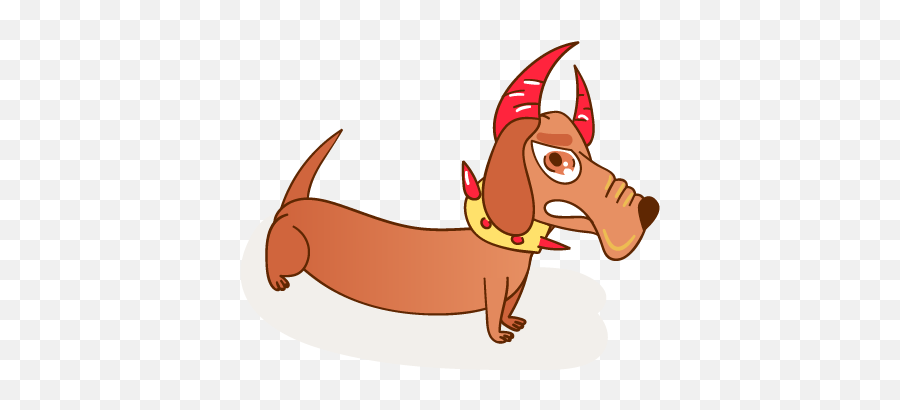 Doxiemojis - Animal Figure Emoji,Daschund Emoji