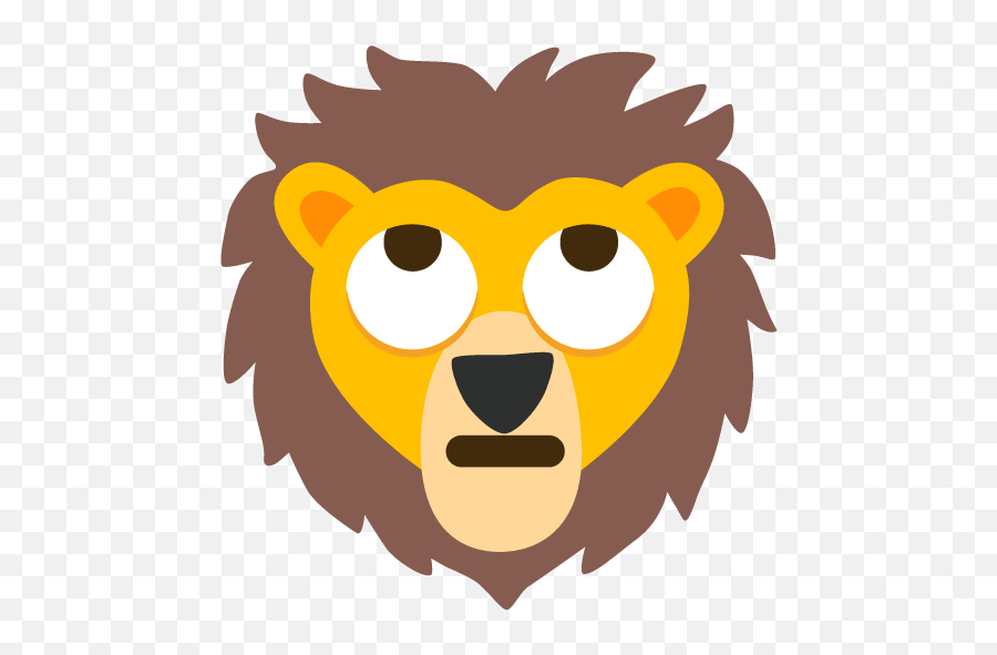 Emojis Feios De Vcs Papo Reto - Emoji Lion,Como Faz Pra Aparecer O Emoticon De Revirar Os Olhos