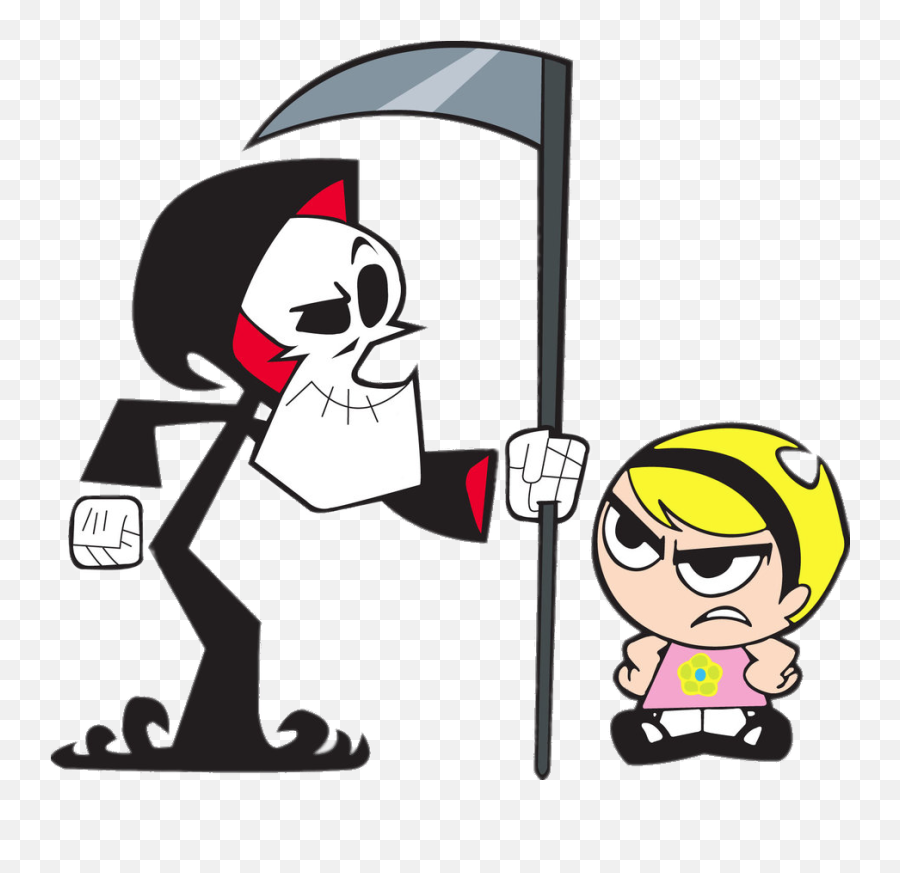 The Grim Reaper Png - Grim Adventures Of Billy And Mandy Emoji,Grim Reaper Emoticon Facebook