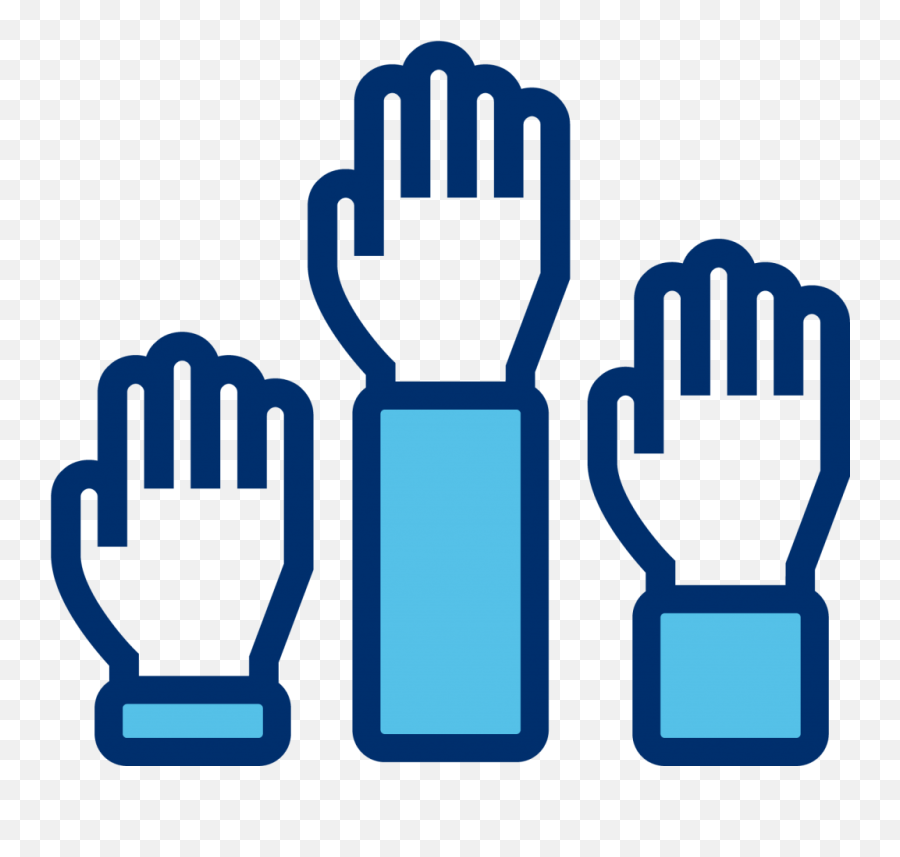 Volunteers Engaged - Levantar La Mano Clipart Full Size Levantar La Mano Png Emoji,Engaged Emoji