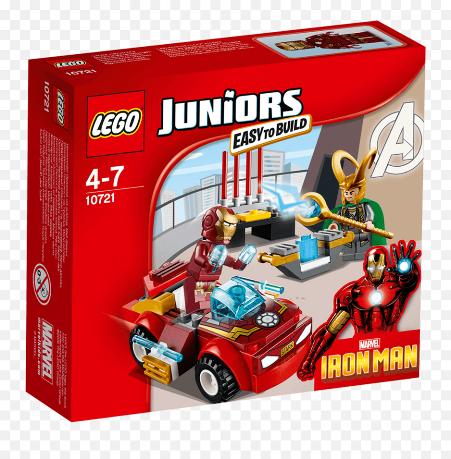 Lego 10721 Juniors Iron Man Vs Loki - Iron Man With Loki Lego Emoji,Lego Facial Emotions Coloring Pages