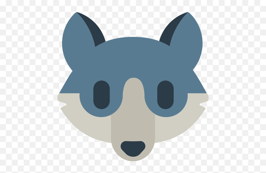 Lumions - Wolf Face Cute Emoji,Emoji Ayudame