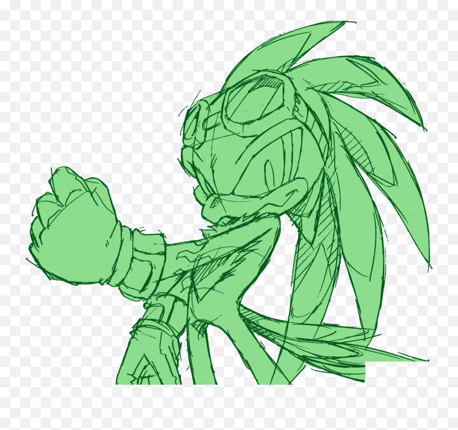 Jet Sketch 2 Sonic The Hedgehog Know Your Meme - Jet The Hawk Made Emoji,Sonic The Hedgehog Emotions