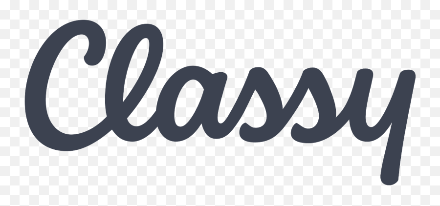 Classy Logo Transparent Png - Classy Org Emoji,Classy Emojis