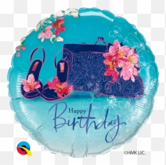 Birthday Shoes Handbag - Csajos Szülinapi Emoji,Ball And Shoe Emoji Name