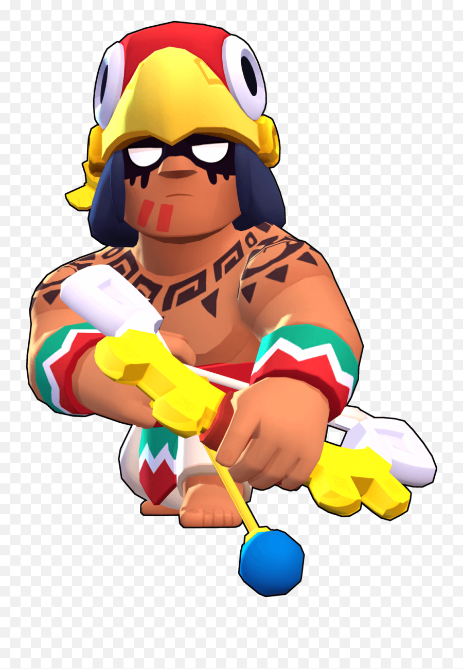 Bo Skin Warrior - Brawl Stars Warrior Bo Emoji,Bull's Emoji Brawl Stars