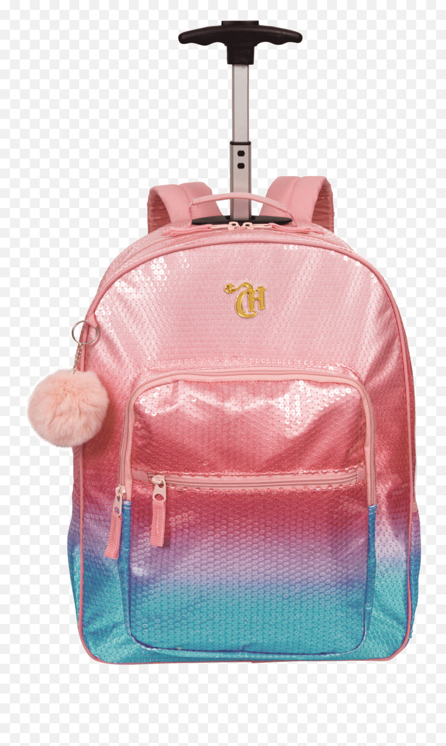 Mochila Carrinho Capricho 21z04 Paetê Sestini Oficial - Mochila De Rodinha Da Capricho Emoji,Mão Aberta Emoticon