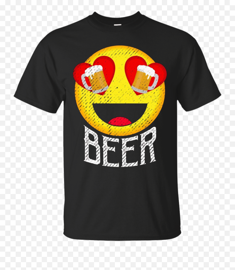 Funny Beer Love Smiley Face Beer Mug Eyes T Shirt Amorzo - Princess Bubblegum Shirt Emoji,Eyes Emoticon -emoji