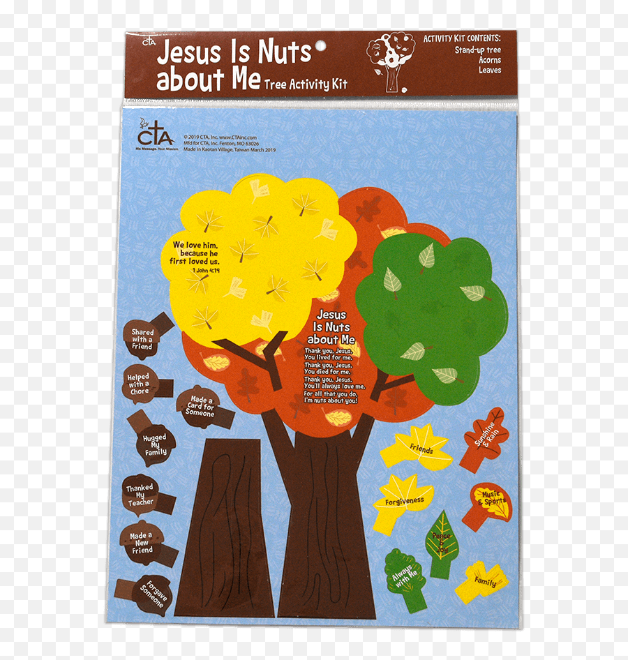 Gratitude Tree Activity Kit - Nuts About Me Emoji,Emoticon Item Tree Of Savior